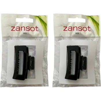 Zansot Sponka 6 cm, lesklá černá 2 ks