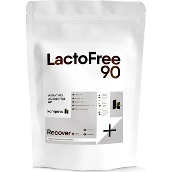 Protein Kompava LactoFree 90, 1000 g, čokoláda