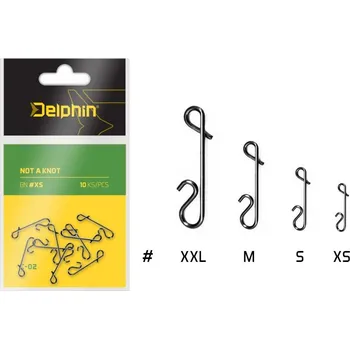 Delphin Bezuzlová spojka Not a Knot C-02 Velikost S 2 × 10 ks