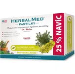 Dr.Weiss HerbalMed Islandský lišejník + tymián + med + vitamin C 24+6 pastilek