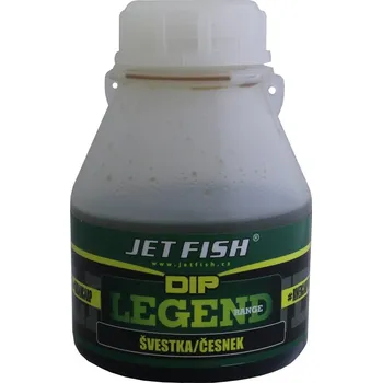 Návnadová surovina Jet Fish Dip Legend Švestka/Česnek 175ml