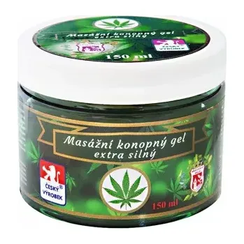 Prací prášek Masážní konopný gel extra silný 150ml