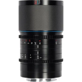 Objektiv SIRUI Saturn 50mm T2.9 1.6x Carbon Fiber Full-frame Anamorphic RF Mount (Blue Flare)