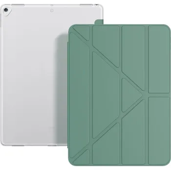 Pouzdro na tablet VSECHNONAMOBIL 64865 LEATHER Zaklápěcí obal Apple iPad Pro 12.9 (2015 / 2017) tmavě zelený
