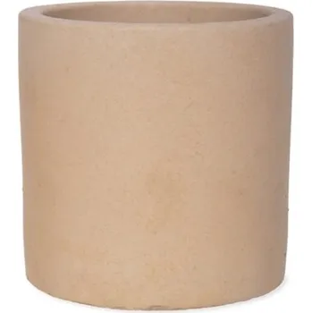 Obal na květináč DECOR BY GLASSOR Cementový květináč, béžový
