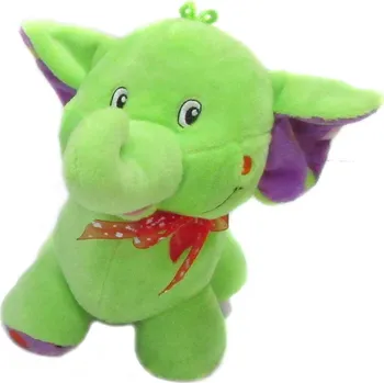 Hračka pro kojence Vizopol Slon chrastítko zelený