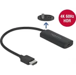 Delock 63251 HDMI / USB-C® adaptér [1x HDMI zástrčka - 1x USB-C® zásuvka] černá