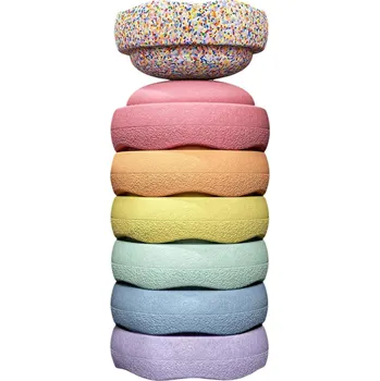 ostatní stavebnice Stapelstein Special Mini rainbow pastel