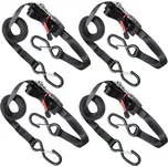 Master Lock - Set 4 ks upínací popruhy s ráčnou a háčky Master Lock 3056EURDAT - 425 cm