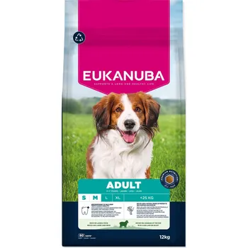 Krmivo EUKANUBA Adult Small and Medium rich in lamb 12kg-KS