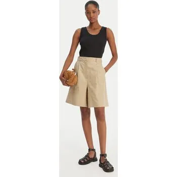 Weekend Max Mara Bermudy Ecuba 2615141022 Béžová Loose Fit 36