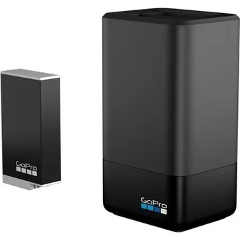 Příslušenství pro videokameru GoPro Duální dobíječka baterií + baterie Enduro pro MAX (MAX Dual Battery Charger + Enduro Battery)