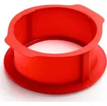 LEKUE Silikonová pečicí nádoba na Charlotte Lekue 18 cm | červená