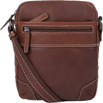 Taška přes rameno kožená SEGALI 25577 hnědá