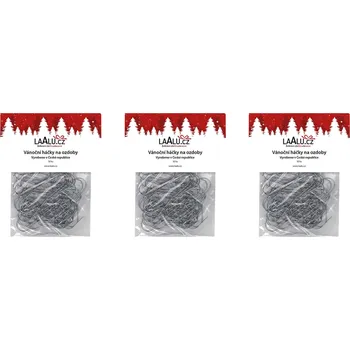 Rybářský háček LAALU Háčky na ozdoby 3 × 50 ks - klasické