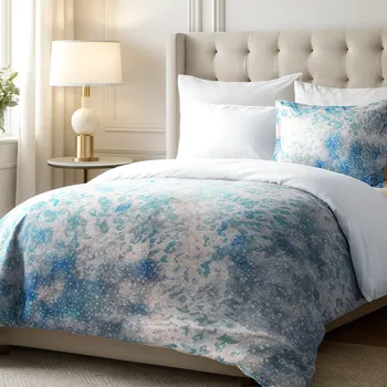 Povlečení SATÉNOVÉ LOŽNÍ POVLEČENÍ LUXURY PREMIUM BELIZE 160X200 CM, 2KS 70X80 CM VZOROVANÉ