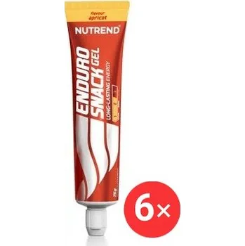 Energetický nápoj Nutrend Endurosnack, 6 x 75 g, meruňka