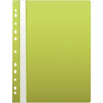 Rychlovazač A4 PP světle zelený - eurozávěs, 10 ks