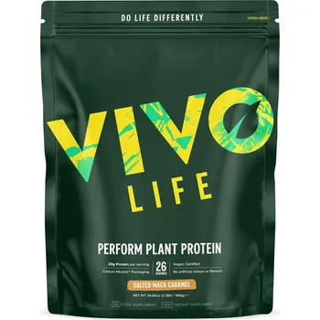 Protein Vivo Life Perform Slaný maca karamel - RAW vegan protein & BCAA (988 g)