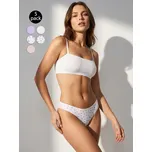 Sinsay - Bavlněné tanga 5 pack - vícebarevná - 080JP-MLC - 080JP-MLC-M