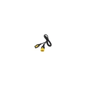Napájecí kabel SCHURTER Kabel 3x0,75mm2 IEC C13 zásuvka,IEC C14 vidlice PVC 1,5m