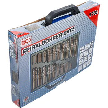 Vrták BGS Technic Twist Drill Set 2000 170 ks