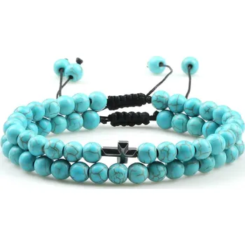 Náramek Predator Q1 Firwood pánské náramky modré, sada 2 ks