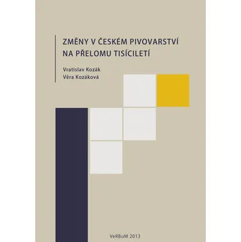 Kniha Změny v českém pivovarství na přelomu tisíciletí Ekniha
