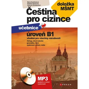 Kniha Čeština pro cizince B1 +cvičebnice Ekniha