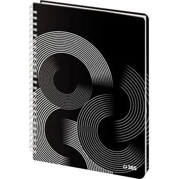 Dětské zboží Stil College - kroužkový blok Circle, A5, 80 listů, linkovaný