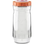 Kefirko Skladovací nádoba, 1400 ml, oranžová