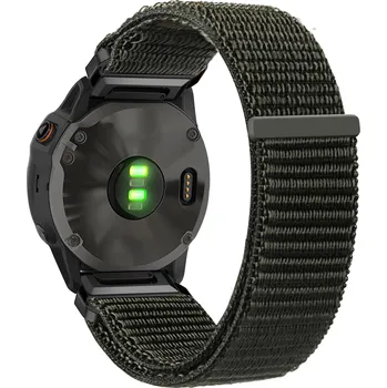 Příslušenství k chytrým hodinkám Eternico Airy for Garmin QuickFit 26mm Military Green