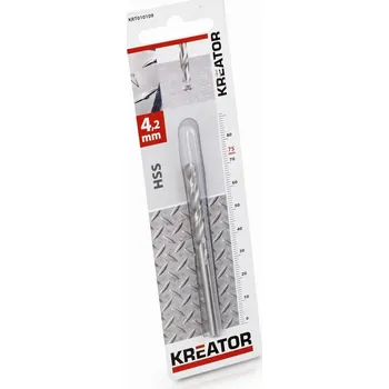 Vrták KREATOR Vrták do kovu 4,2 mm HSS KRT010109