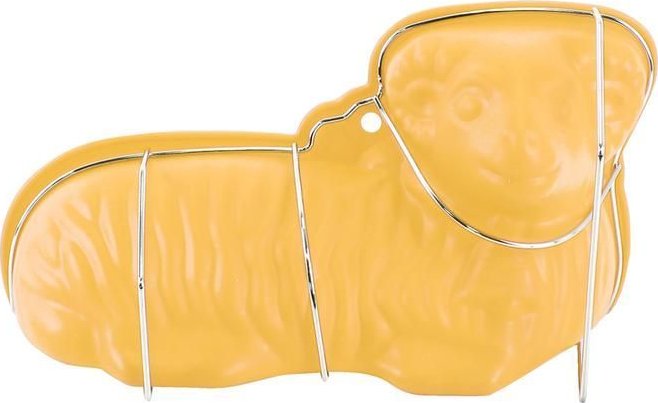 TORO Silikonová forma Beránek 32X16X9 cm + kovový stojan