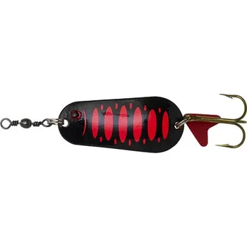 Umělá nástraha Effzett Standard Spoon 5,5 cm, 2 × 22 g Fluo Red / Black UV