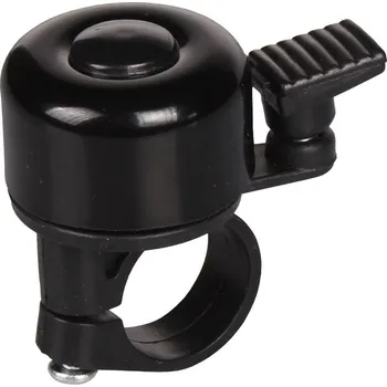 Zvonek na kolo Merco Ding Mini, černý, multipack 8 ks