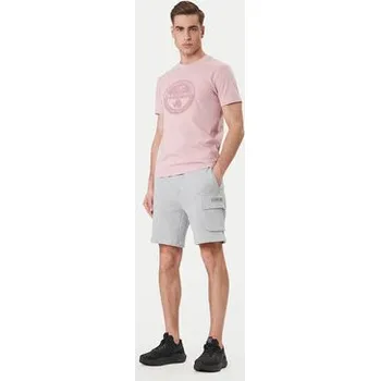 Pánské kraťasy Napapijri Sportovní kraťasy N-Box Logo NP0A4I59 Šedá Relaxed Fit XL