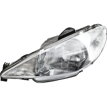 Přední světlomet ACI PEUGEOT 206 98-6/03 přední světlo H4 s blikačem (el.ovládané) L