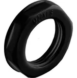 Agro 8245.25 Matice s přírubou, polyamidová, černá, závit M25x1,5