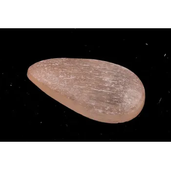 Přírodní kámen Kabošon Orange Selenite č.8477 (31x16x6mm)