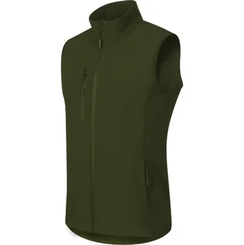 pracovní bunda Softshellová vesta pánská Trail 568 military - military / 2XL