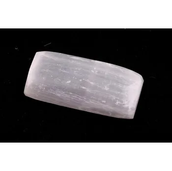 Sběratelství Kabošon White Selenite č.8448 (26x13x6mm)