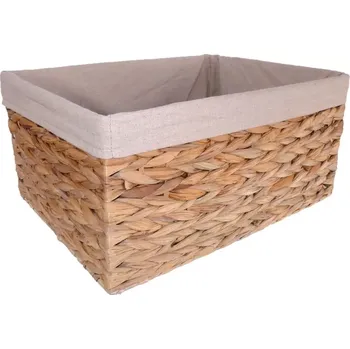 Úložný box Úložný košík s látkou 36x23 cm