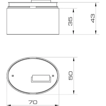 Průmyslové svítidlo Sirena 32334 ELYPS-optický modul LM allCOLOR, zelený