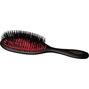 kartáč na vlasy Mason Pearson Handy Sensitive Hairbrush SB3 kartáč s kančími štětinami pro jemné vlasy Černá