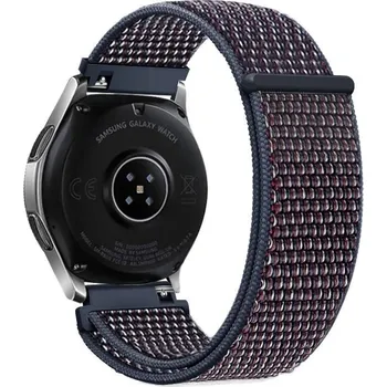 Příslušenství k chytrým hodinkám Eternico Airy Universal Quick Release 20mm Purple Blue and Blue edge