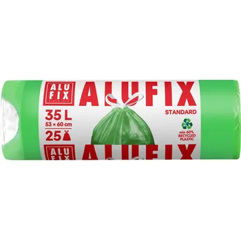 Pytle na odpadky ALUFIX Premium zatahovací 35 l, 25 ks