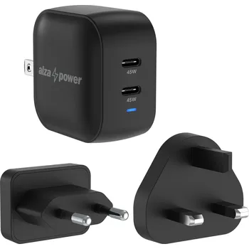 AlzaPower T360CC Mini Travel Charger 48W černá