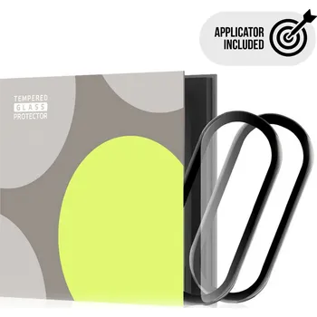 Příslušenství k chytrým hodinkám Tempered Glass Protector pro Xiaomi Smart Band 9, voděodolné + aplikátor (2ks v balení)