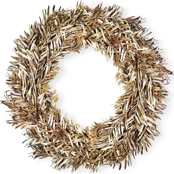 LAALU Vánoční věnec - medové Vánoce, 50 cm